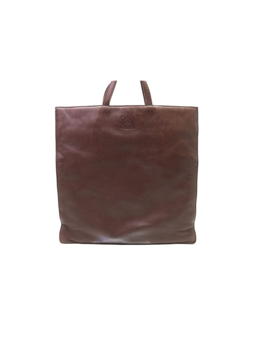 Loewe Anagram Leather Tote Bag
